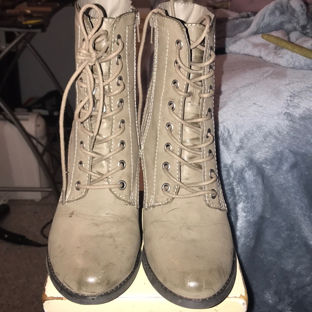 Mid calf boots